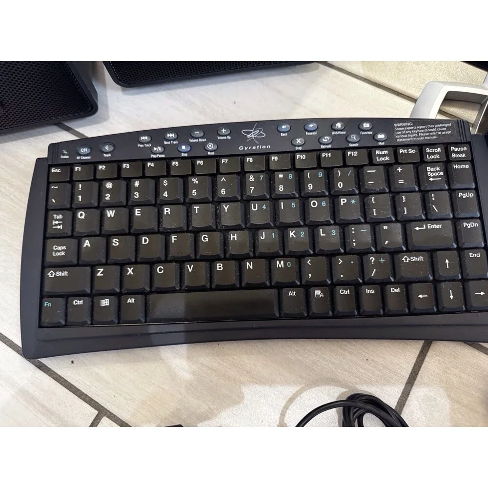 Gyration  100 Ft Wireless Compact Keyboard